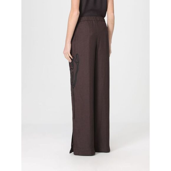 Liviana Conti Pants Woman Brown
